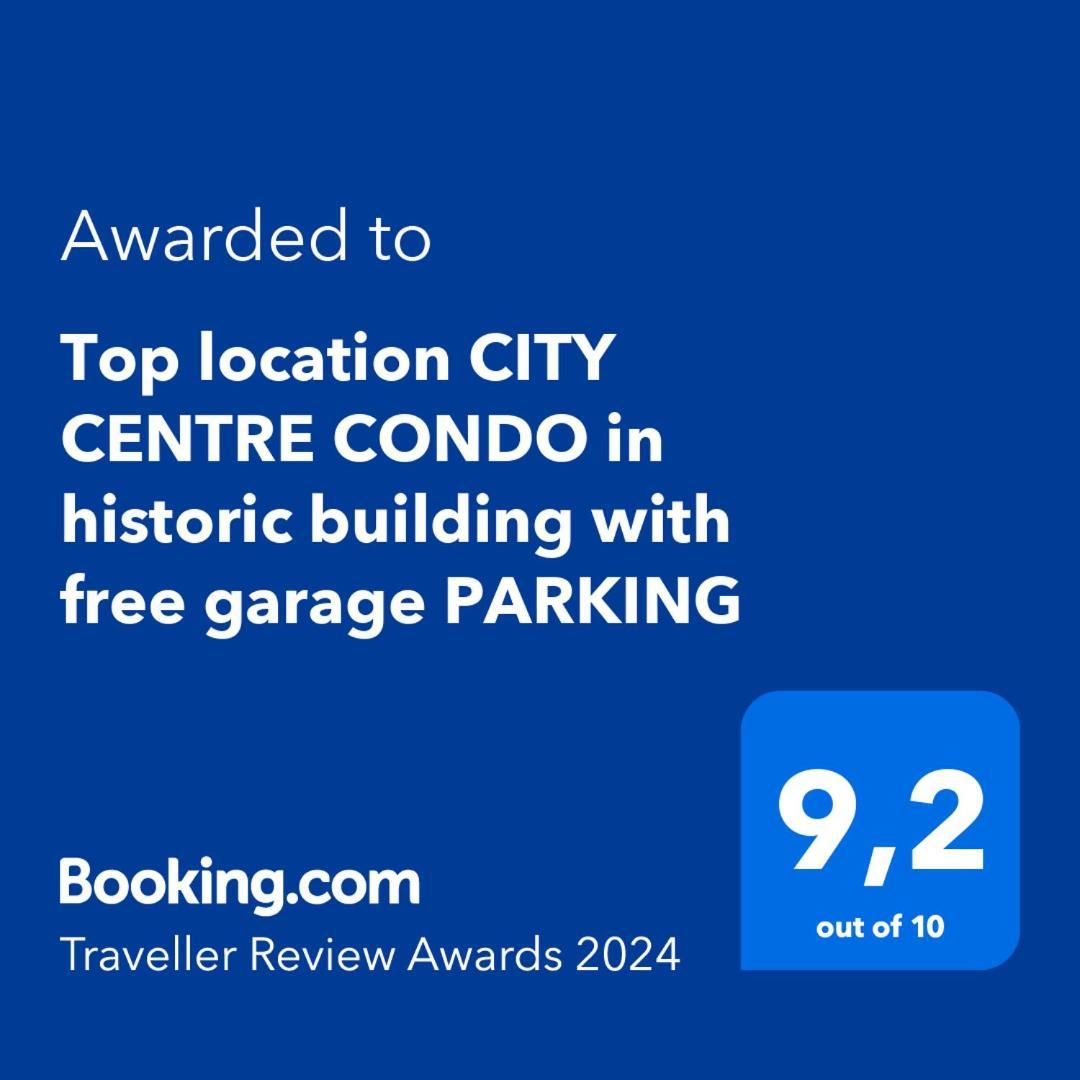 Top Location City Centre Condo In Historic Building With Free Garage Parking Любляна Екстериор снимка